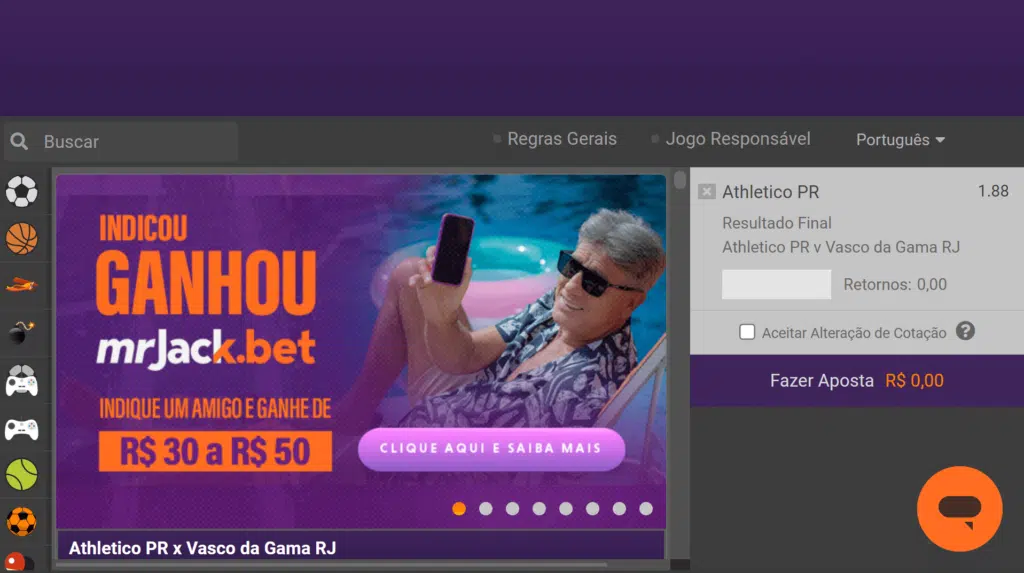 Ofertas de Boas-vindas do MRJACK.BET