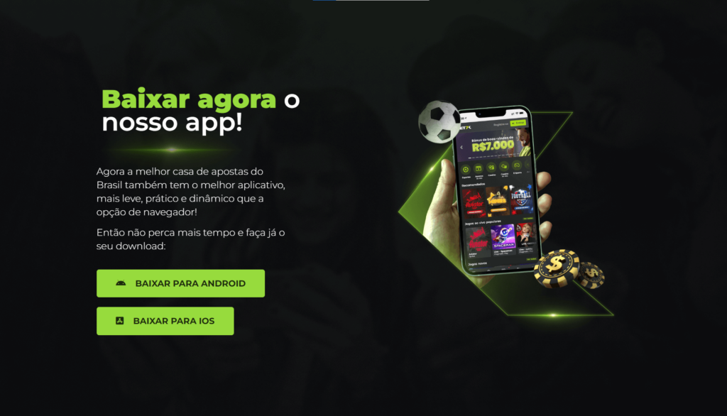 App do BET7K Brasil