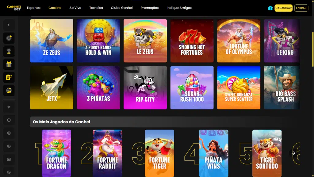 Provedores de jogos