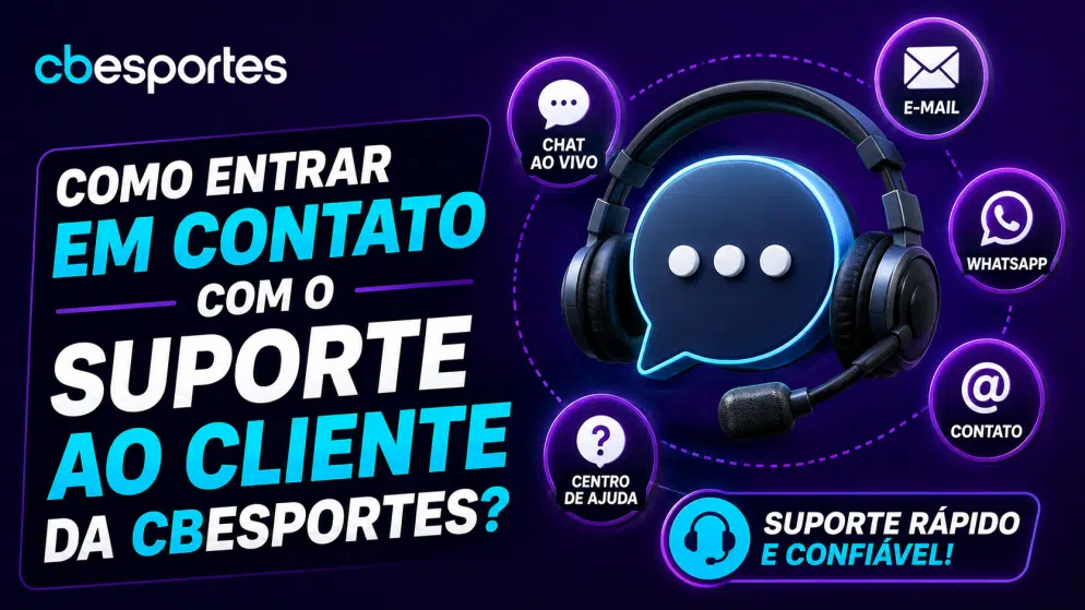 Como entrar em contato com o suporte ao cliente da CBEsportes?